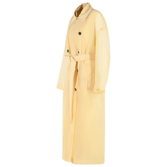 Sportmax Two-Piece 'Fata' Trench Coat In Vanilla Technical Fabric Women - Picture 2 of 3